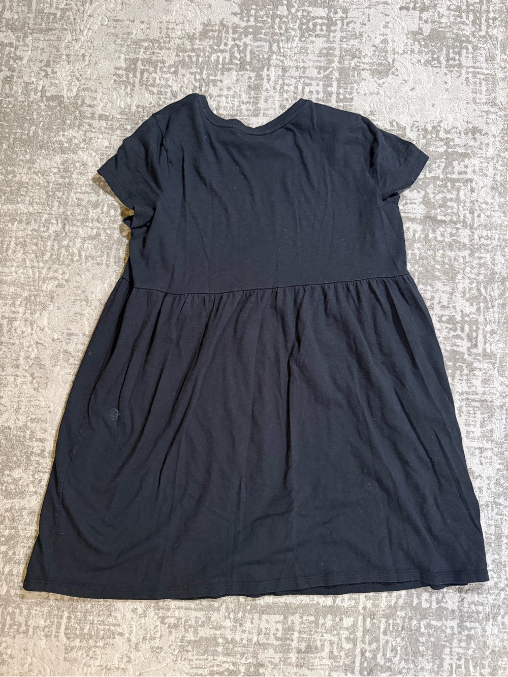 So Womens Black Short Sleeve Gathered Waist Shirt Dress Size XXL - Picture 3 of 6